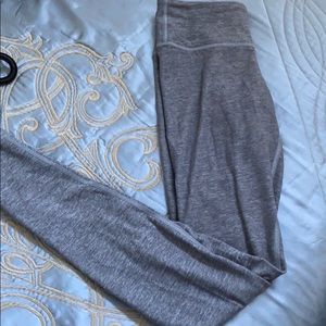 Grey Lululemon Wunder Unders High Rise